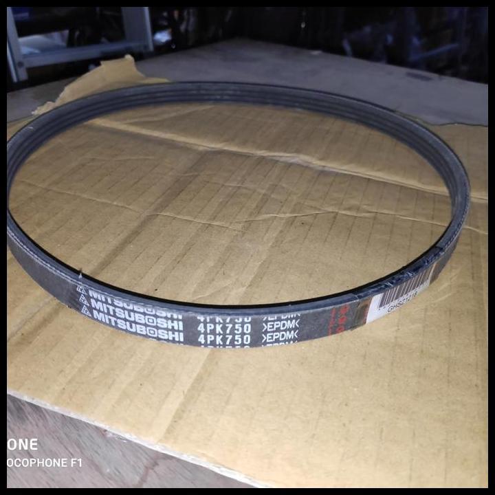 TERMURAH MITSUBOSHI FAN BELT 4PK750 EPDM TALI KIPAS FANBELT 4PK 750 