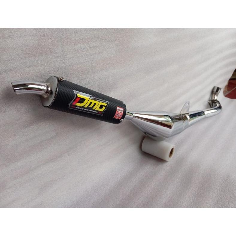 Grosir Knalpot Fiz R  Force One  Model Samping Croom Slincer Carbon Suara Garing By Dmg Racing