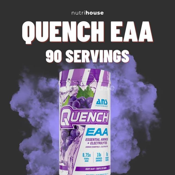 ANS Performance Quench EAA 90 Servings - Suplemen Essential Amino Acid Fitness + Electrolytes