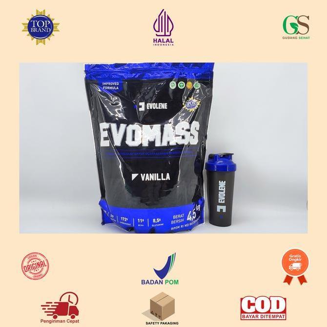 Manado Evolene EVOMASS 10 lbs - 4,5 kg Penambah Berat Badan