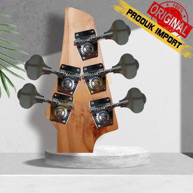 Murah DRYER GITAR JAZZ BASS 5 STRING R3+L2 - CHROME AG678 Non COD