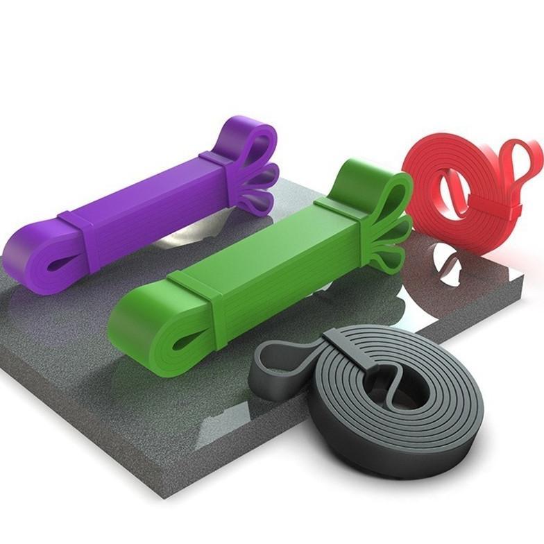 LIMITED` GOKOTTA Long Resistance Bands/ Karet Fitness & Gym Latex/ Resistance Bands/ Alat Olahraga S