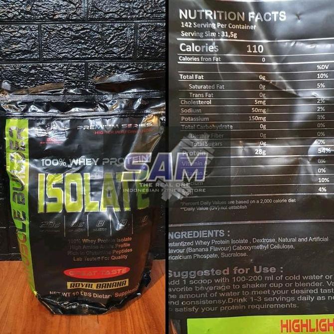 Suplemen Fitness BXN Isolate 10 lb Whey Protein Isolate