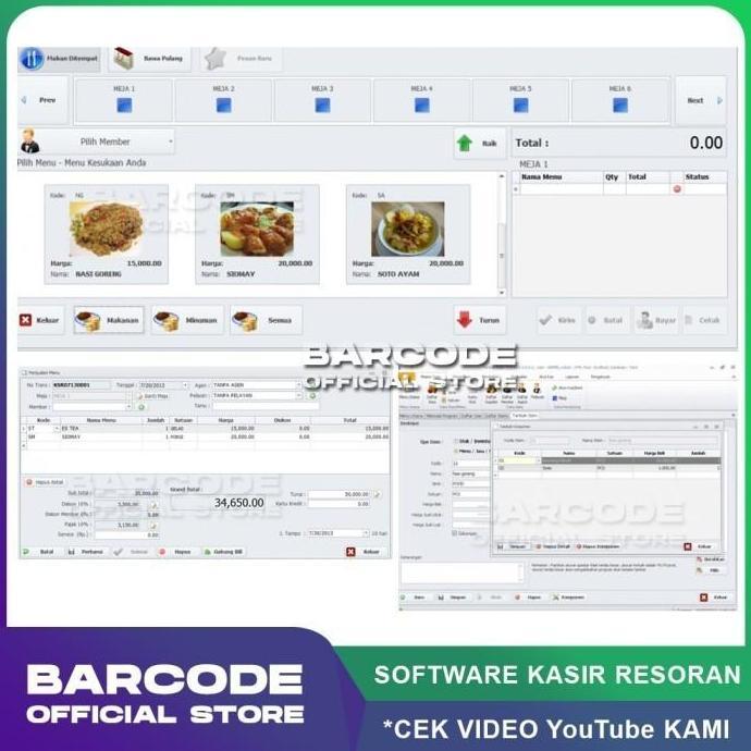 Software Kasir Resto Program Aplikasi Kasir Restoran For Laptop PC (TERBAIK) (TERBARU) (TERMURAH)