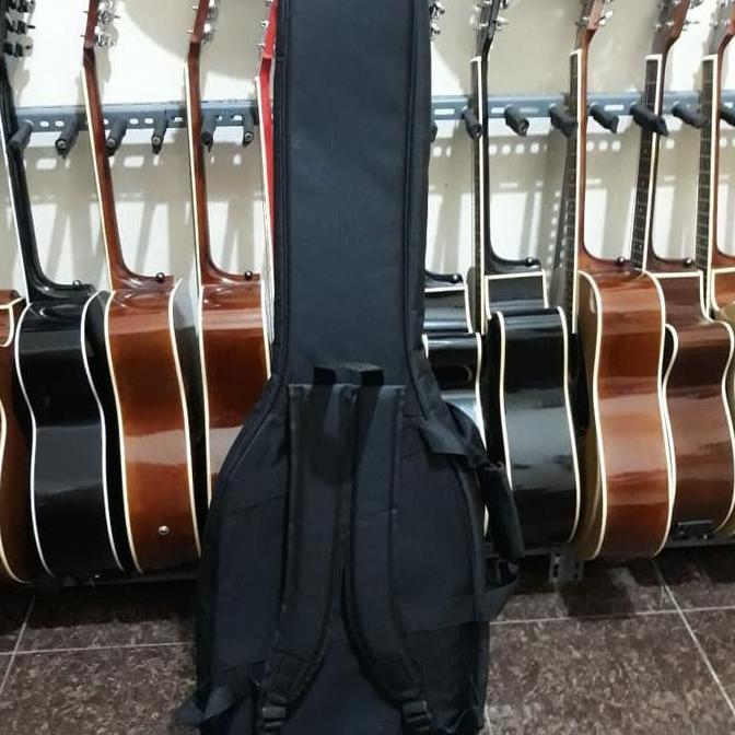 Murah Gigbag Gitar Elektrik tas elektrik hitam tas untuk fender ibanez, dll Non COD