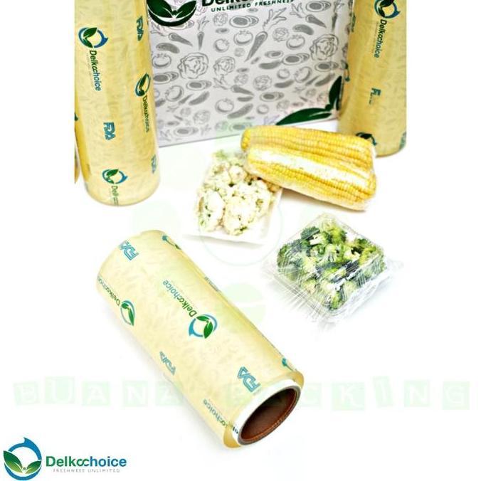 Foodpac- Plastik Pembungkus Makanan - Food Wrap / Wrapping Delkochoice Green 30