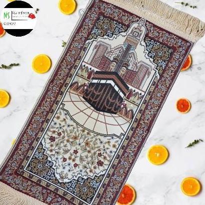 sajadah turki / sajadah muka / sajadah mini full bordir kepang super