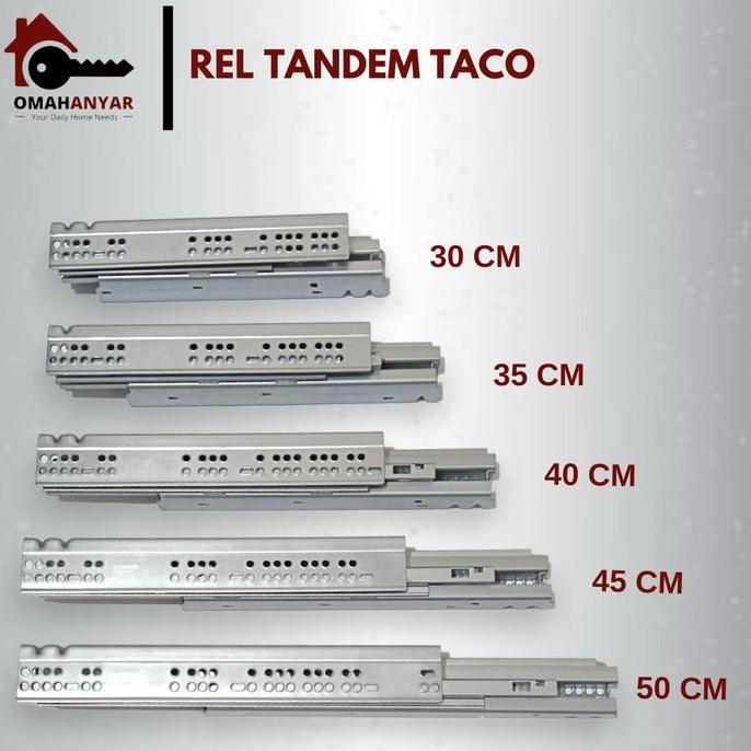 1 PASANG TACO Rel Laci Tanem Tandem US-001-SC