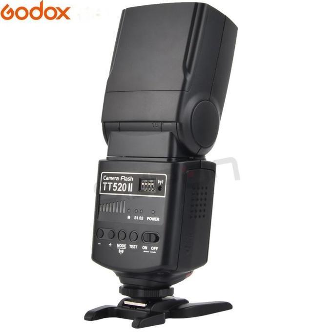 Paket PROMO Godox TT520II Flash Universal Trigger TT 520II TT520 II TT 520 Mark 2 Speedlite/Godox TT
