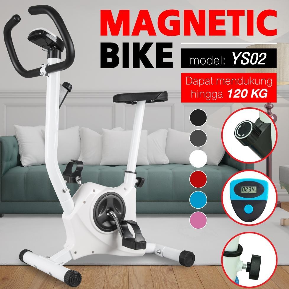 Spinning Bike Sepeda Statis Alat Olahraga Fitness Gym Rumahan KUAT HINGGA 150KG