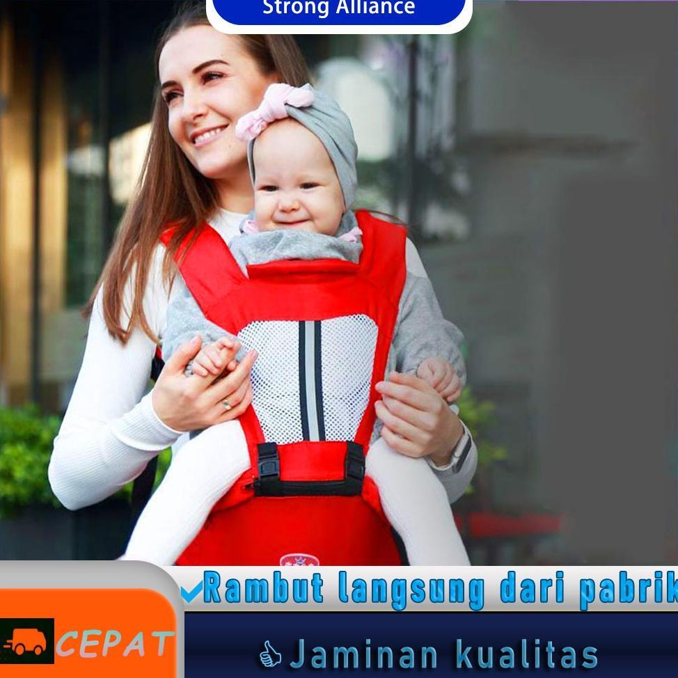 Gendongan Bayi 5 in 1 Gendongan Depan dan Bela Gendongan Bayi Multifungsi Tas Ransel Bayi Baru Lahir