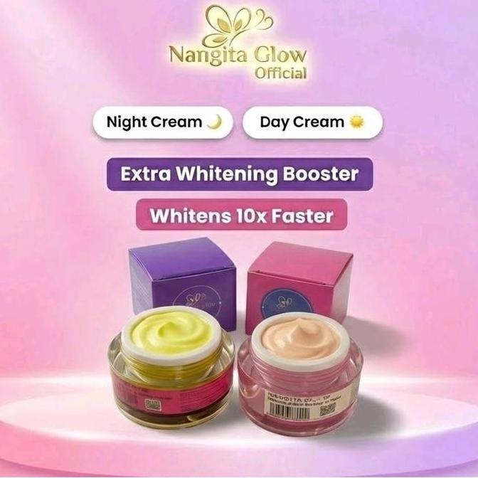 Cream Siang Malam Flek Hitam Nangita Glow (BPOM)