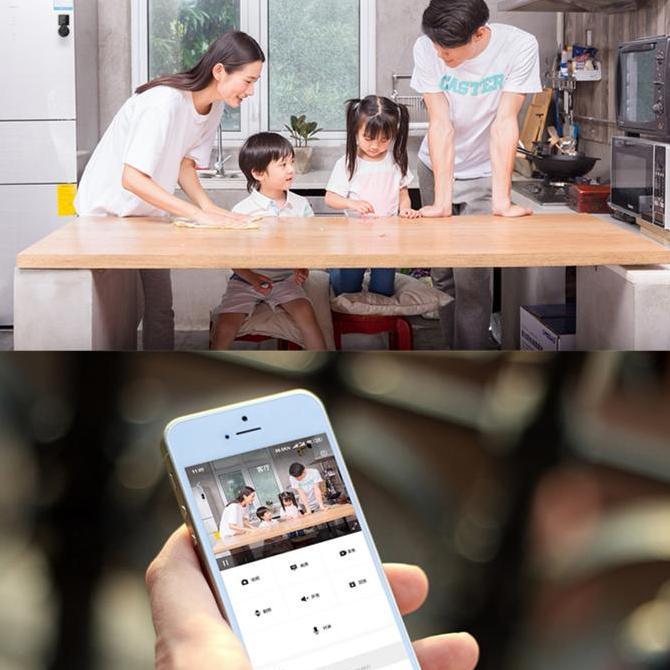 Scuritoi- Teknobi Spy Kamera Cctv Mini Wifi Kamera Baterai Mini Pengintai Kotak