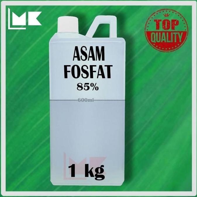 Gardenwill Phosphoric Acid 85% Food Grade -H3Po4 - 1Kg Sayur