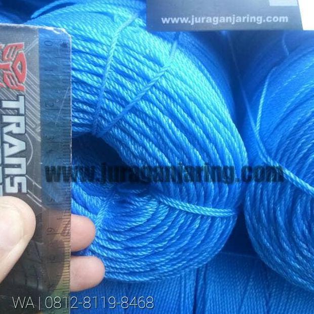 Wokwok- Tali Tambang Plastik 1,5 Mm (1 Roll) Tali Tampar