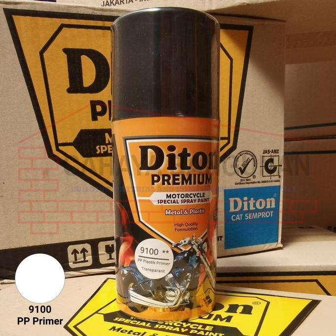 Wbex- Diton Premium Pp Plastic Plastik Primer ***9100 Bkn Samurai Paint Kpp