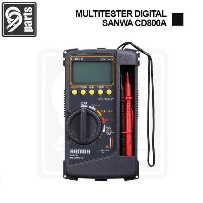 (Allthebest) Multitester Digital Sanwa CD800A Original / Avometer Digital Sanwa
