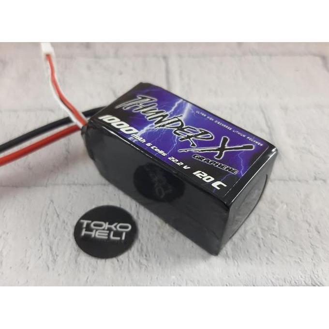 Thunderx 120C 1000Mah 22.2V 6S Lipo Battery Xt60