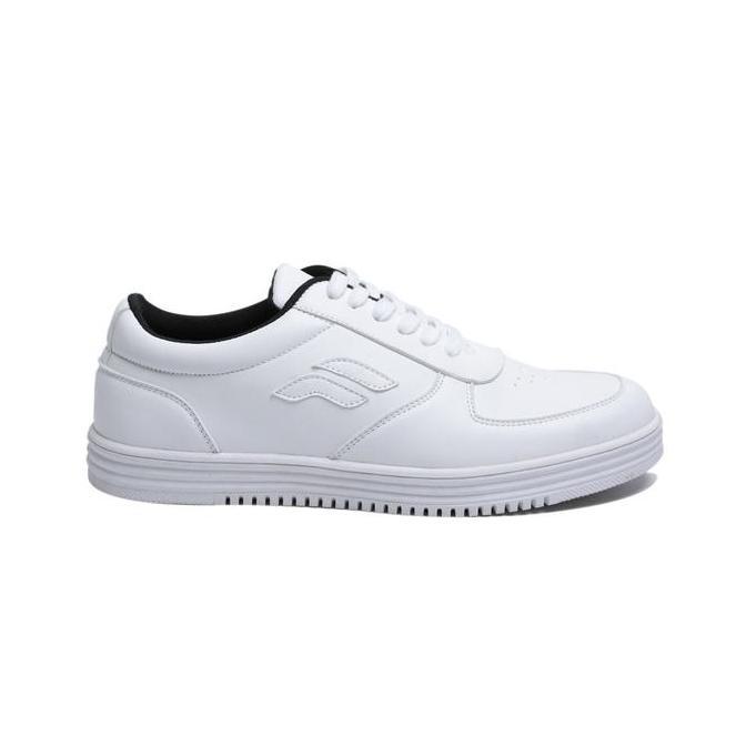 Kakikaki- Sepatu Cowok Footstep Footwear Wave V2 White Casual Shoes Pria Sneakers Putih Snekers Hita