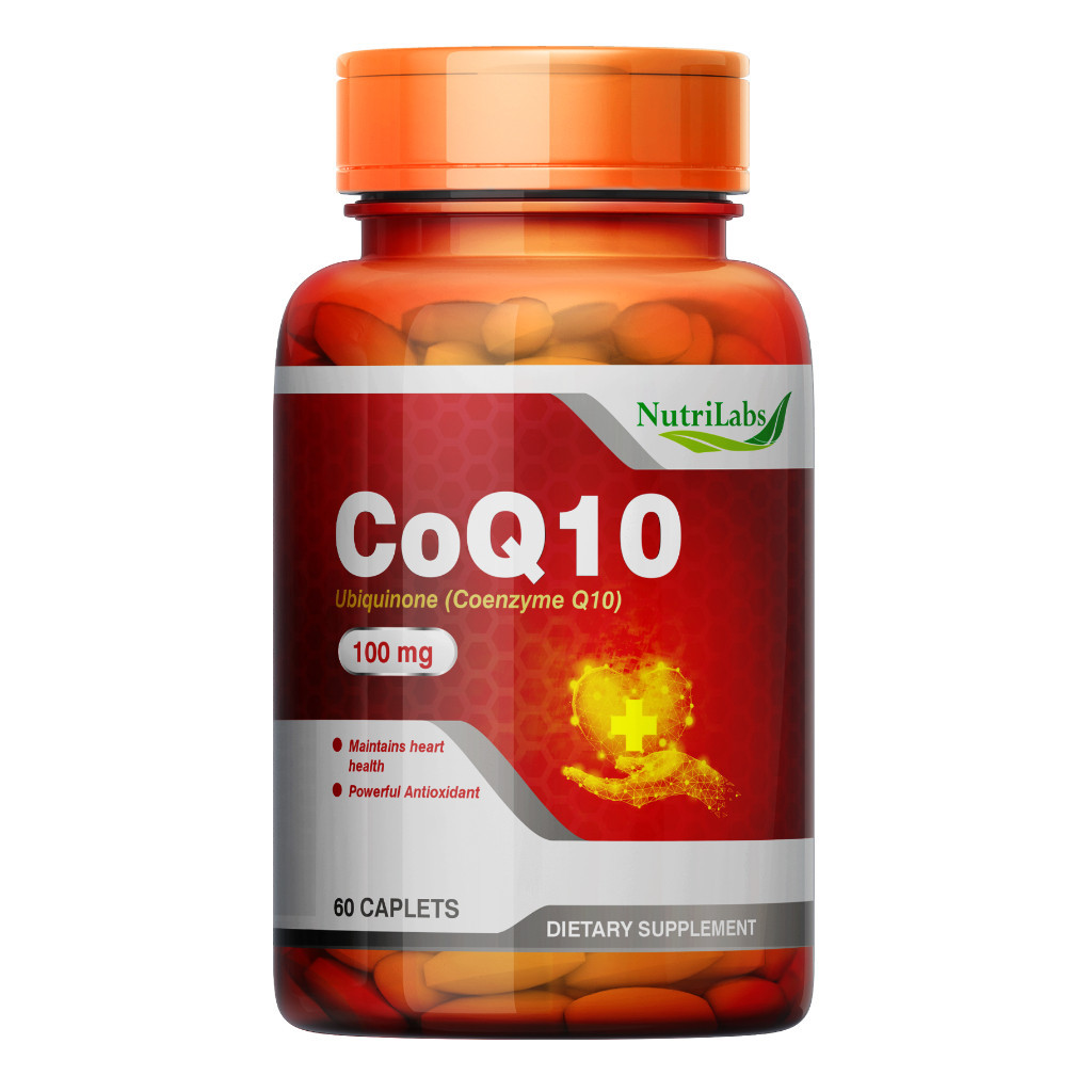 Nutrilabs CoQ10 (Coenzyme Q10) 100 mg ORIGINAL 100%