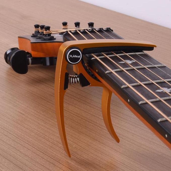 Gongging- Meideal Mc20 Capo Gitar Akustik Elektrik Bass Banjo Mandolin Penjepit Senar Bahan Aluminiu