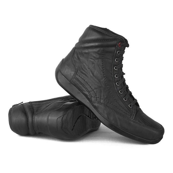 Kakikaki- Sepatu Pria Boots Casual Gino Mariani Elario 2 Hitam