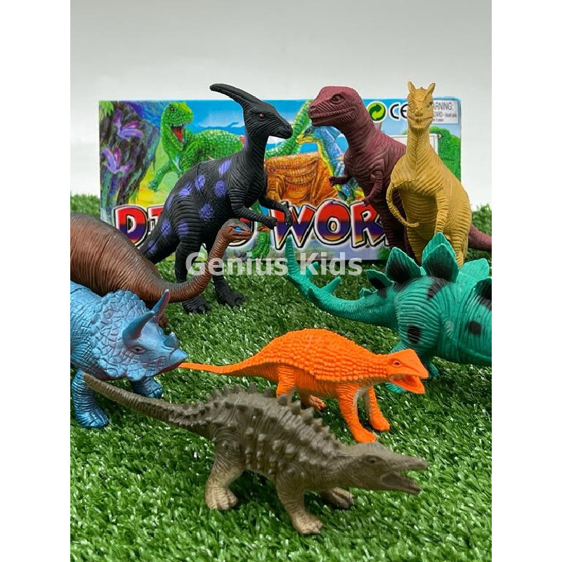 MAINAN BINATANG KARET DINOSAURUS / DINOSAURUS KARET MURAH