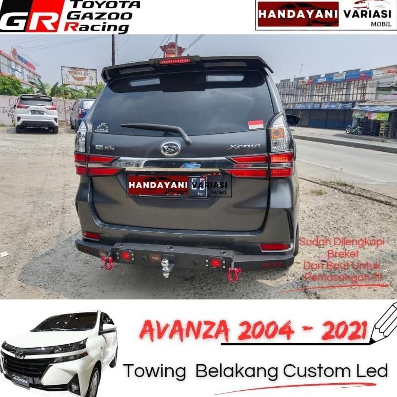 Towing Bumper Belakang Custom Mobil Toyota Avanza 2004 2021 Custom Led