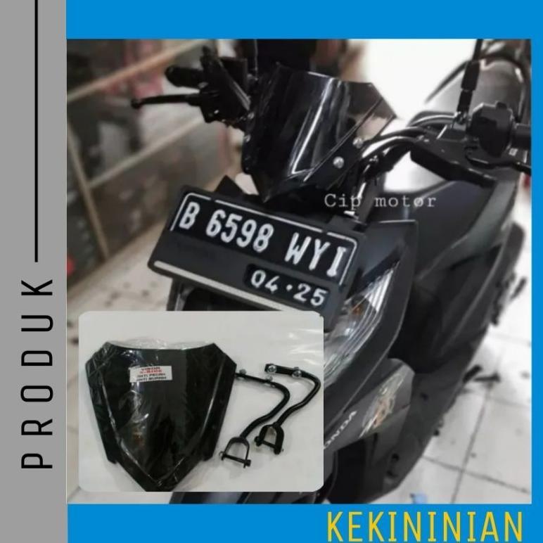 Visor Windshield Xride Beat street Fi 2016 2017 2018 2019 2020 Beat Street 2021 Connected