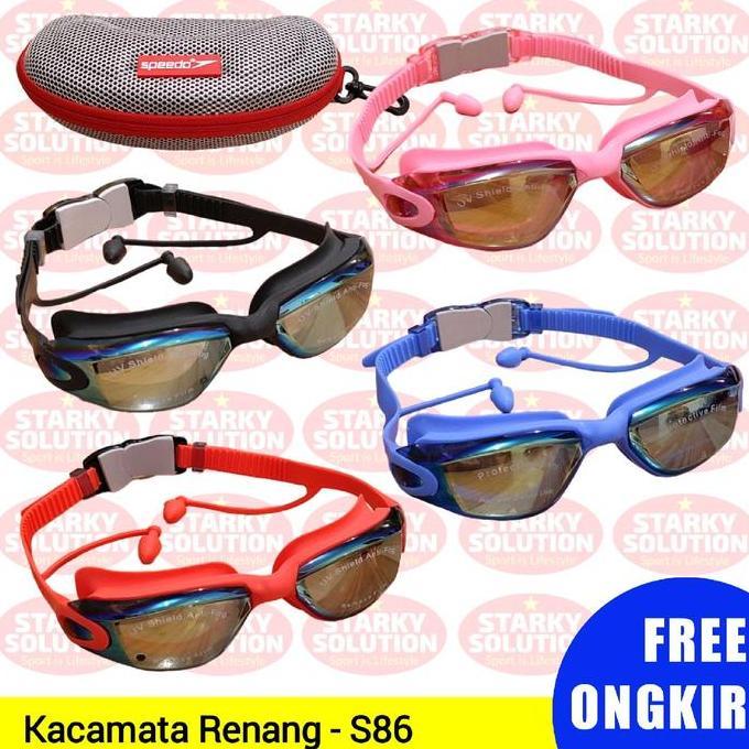 S86 Kacamata Renang Anti Fog & UV S 86