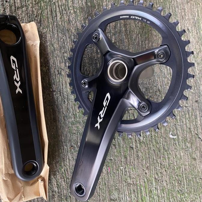 Crank shimano grx  seri 810 singgle  42 t