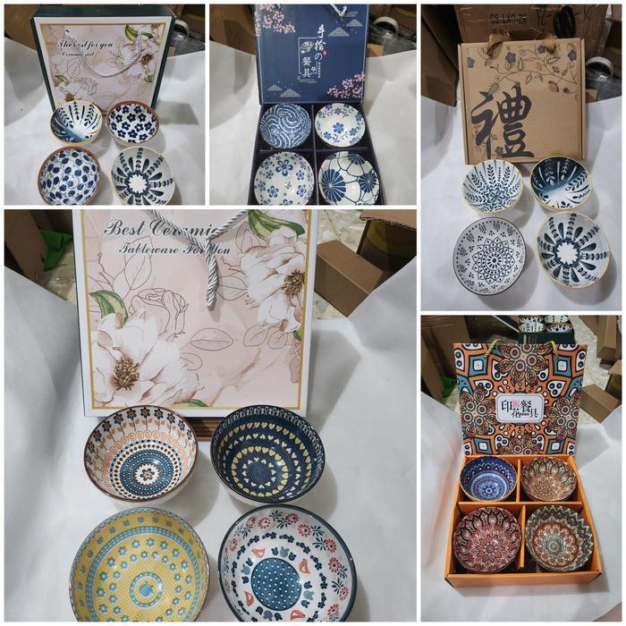 Hampers Japanese Bowl Set Mangkok Keramik Mangkok