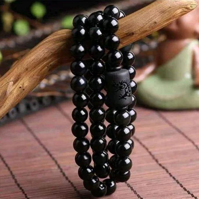 Otwkirim- Kalung Tasbih & Gelang Kesehatan Bio Magnet Original Terbaru Pria Wanita Batu Jade