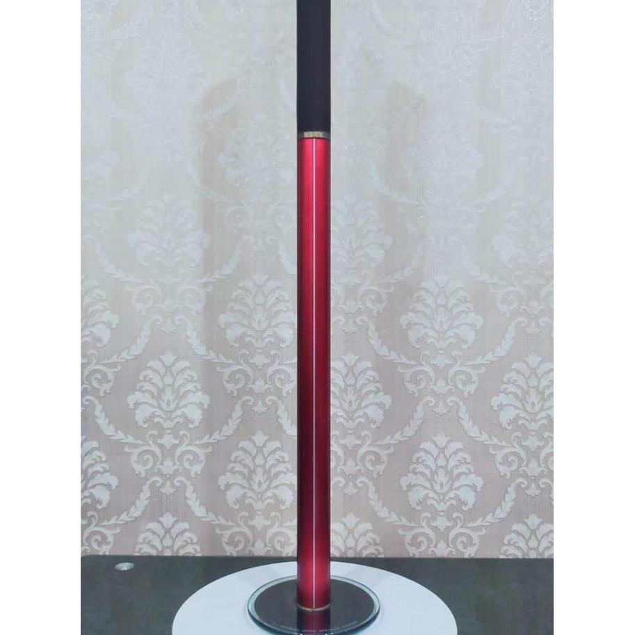 Speaker satelit Home Theatre 2.1 warna merah tinggi 108 cm