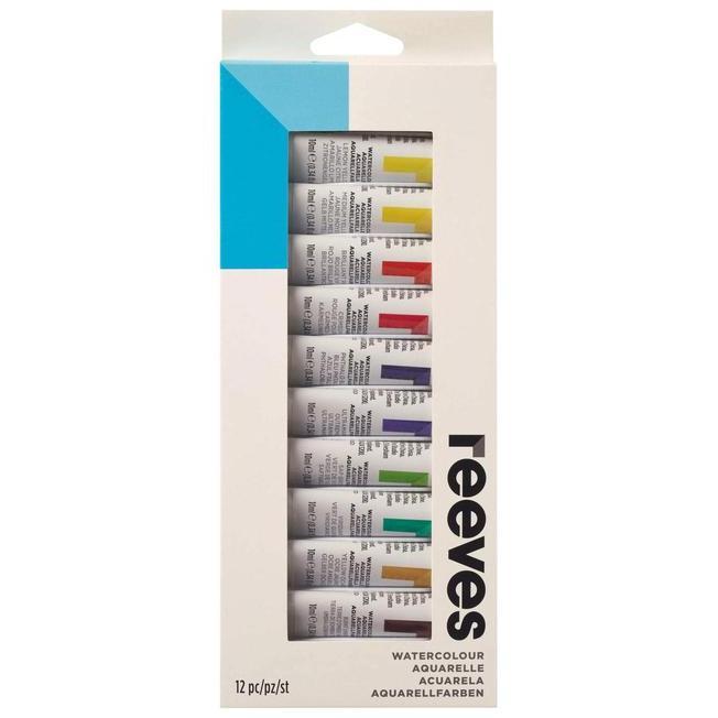 Cat Air Reeves Watercolour Tube Set 12 12 Ml