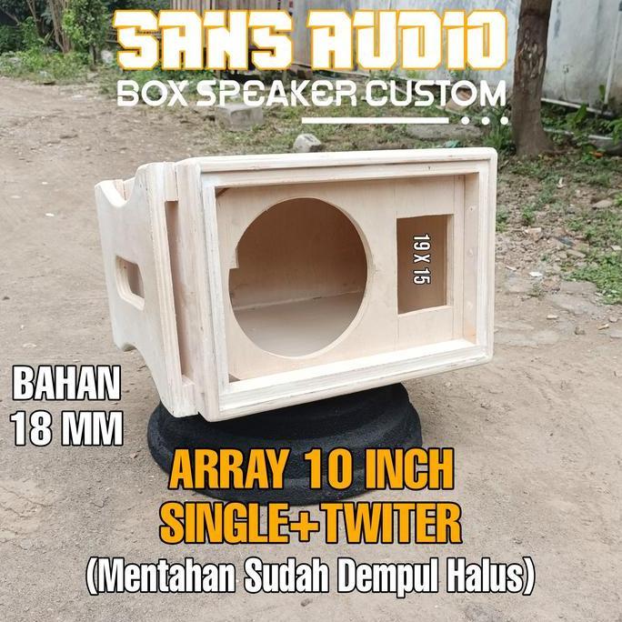 Box array 10 inch single plus twiter