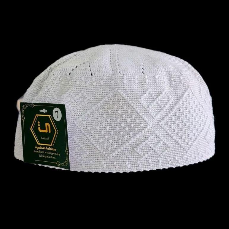 peci rajut Hudaidah original import yaman excellent quality full motif version