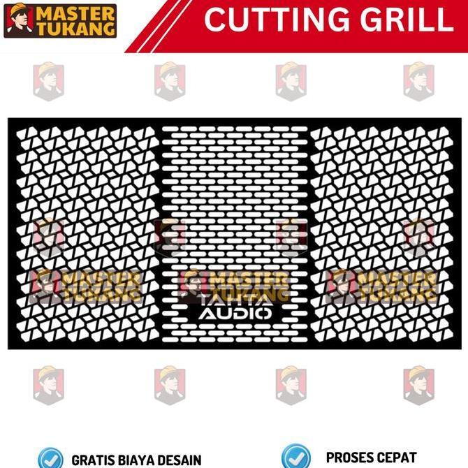 Grill Ram Custom Box Midle Audio Sound System