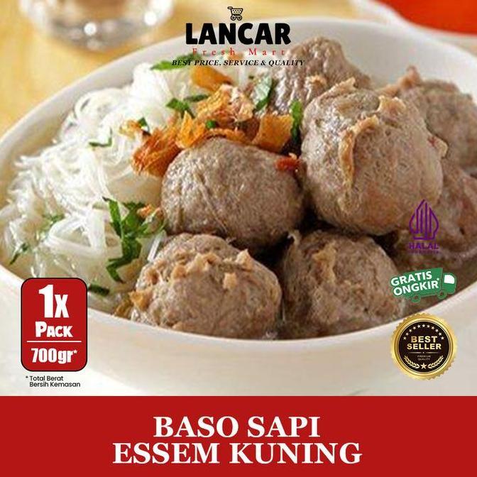 Rouge- Bakso Sapi Essem Kuning / Bakso Essem Kuning Isi 50Pcs