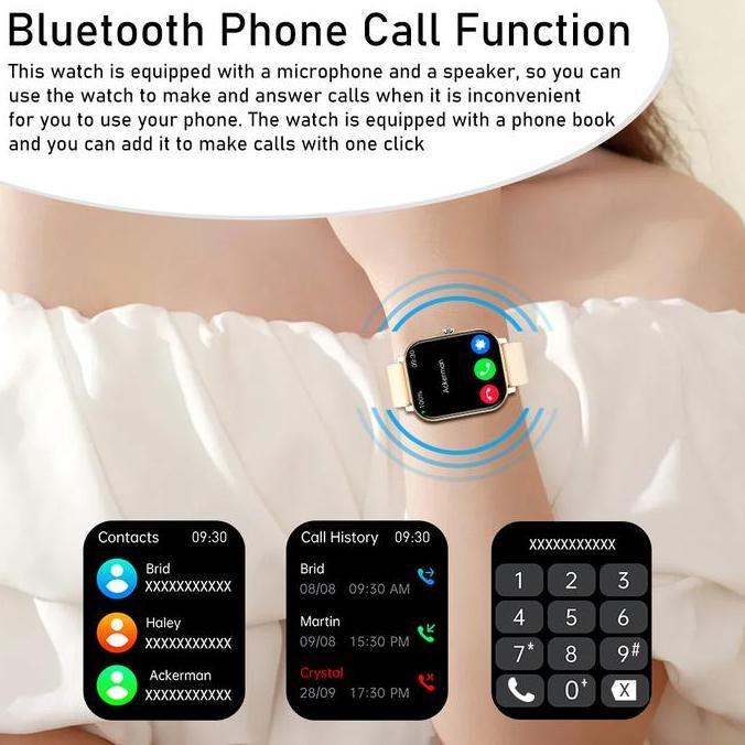 Biden Y13 Smartwatch Sleep Monitoring Pedometer Call Smart Watch