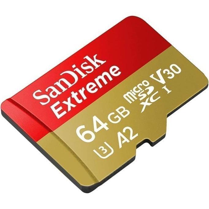 Lansungkirim- Memory Card Micro Sd 64Gb Sandisk Extreme 170Mbps Memori 64Gb - Ori