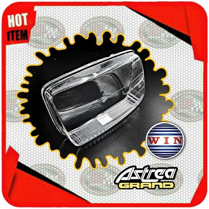 Look- Mika Lampu Depan Bening Clear Honda Astrea Grand Blus Legenda 1 Impressa Daymaker Biled