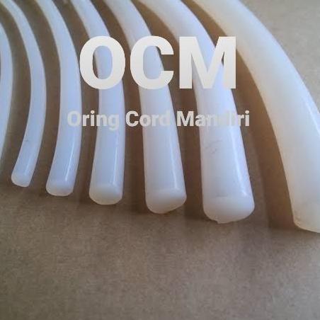 Lansungkirim- Oring Cord Silikon Padat 6Mm