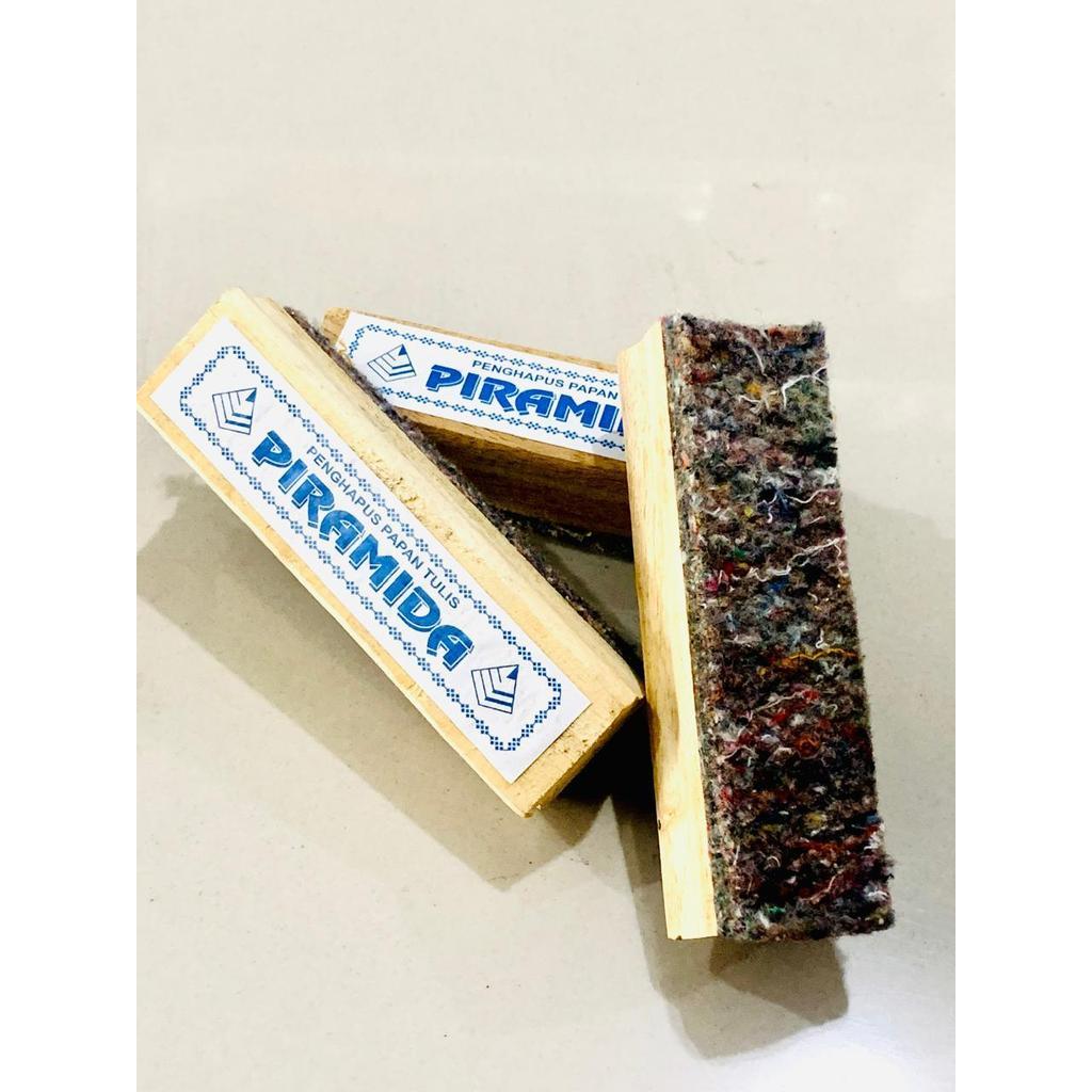 1 PCS PENGHAPUS KAYU PIRAMIDA / PENGHAPUS PAPAN KAPUR