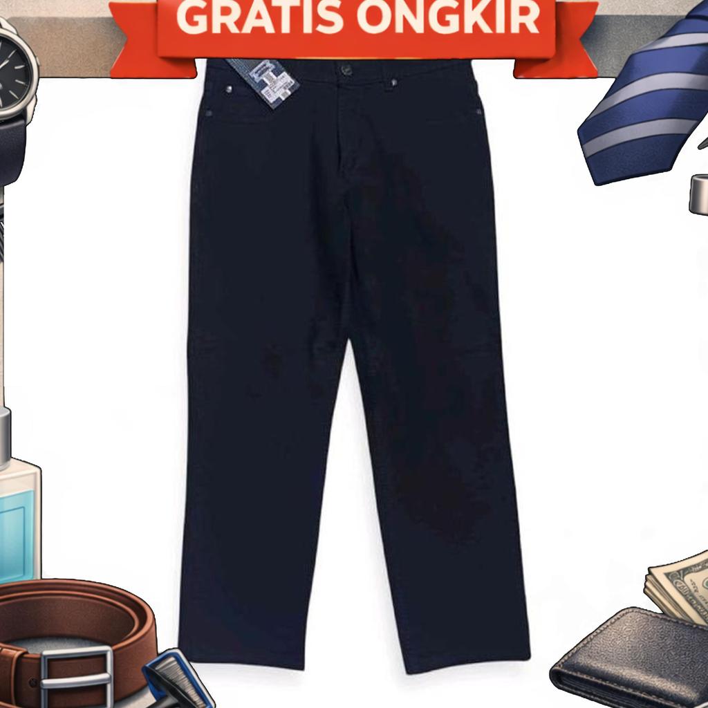 Celana Jeans Boss/Goviboss(Stretch) Soft Jeans Size 29 - 38 Panjang Pria Dewasa Slim Fit