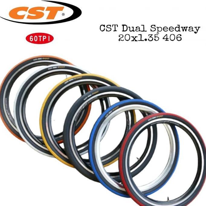 Ban luar CST speedway 20 X 1.35 406 20 murni