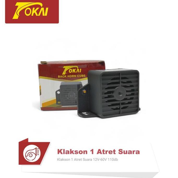 Look- Klakson Mundur Untuk Truk/Mobil 12-48 Volt 1 Suara Klakson Tretetet Klakson  Fuso