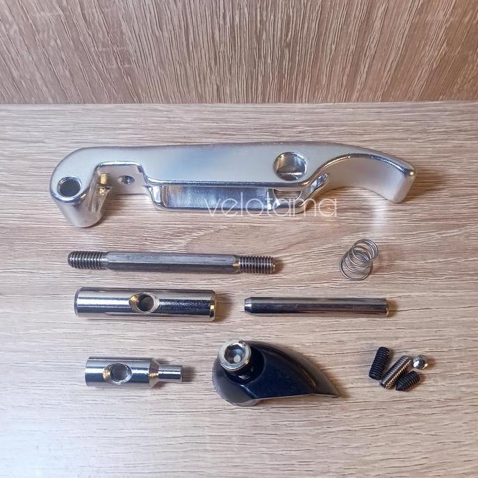 Pengunci frame sepeda lipat folding bike frame lock buckle kuncian frame sepeda lipat kunci frame se