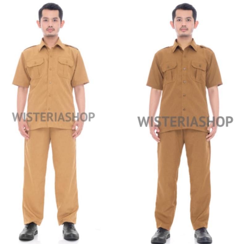 PREMIUM SERAGAM PNS PRIA SERAGAM PEGAWAI NEGERI SIPIL SERAGAM GURU SERAGAM GURU PRIA SERAGAM DINAS B