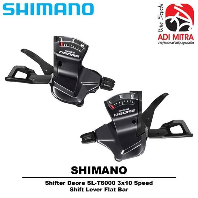 Shimano Deore SL-T6000 Shifter Shift Lever Flat Bar 3x10 Speed
